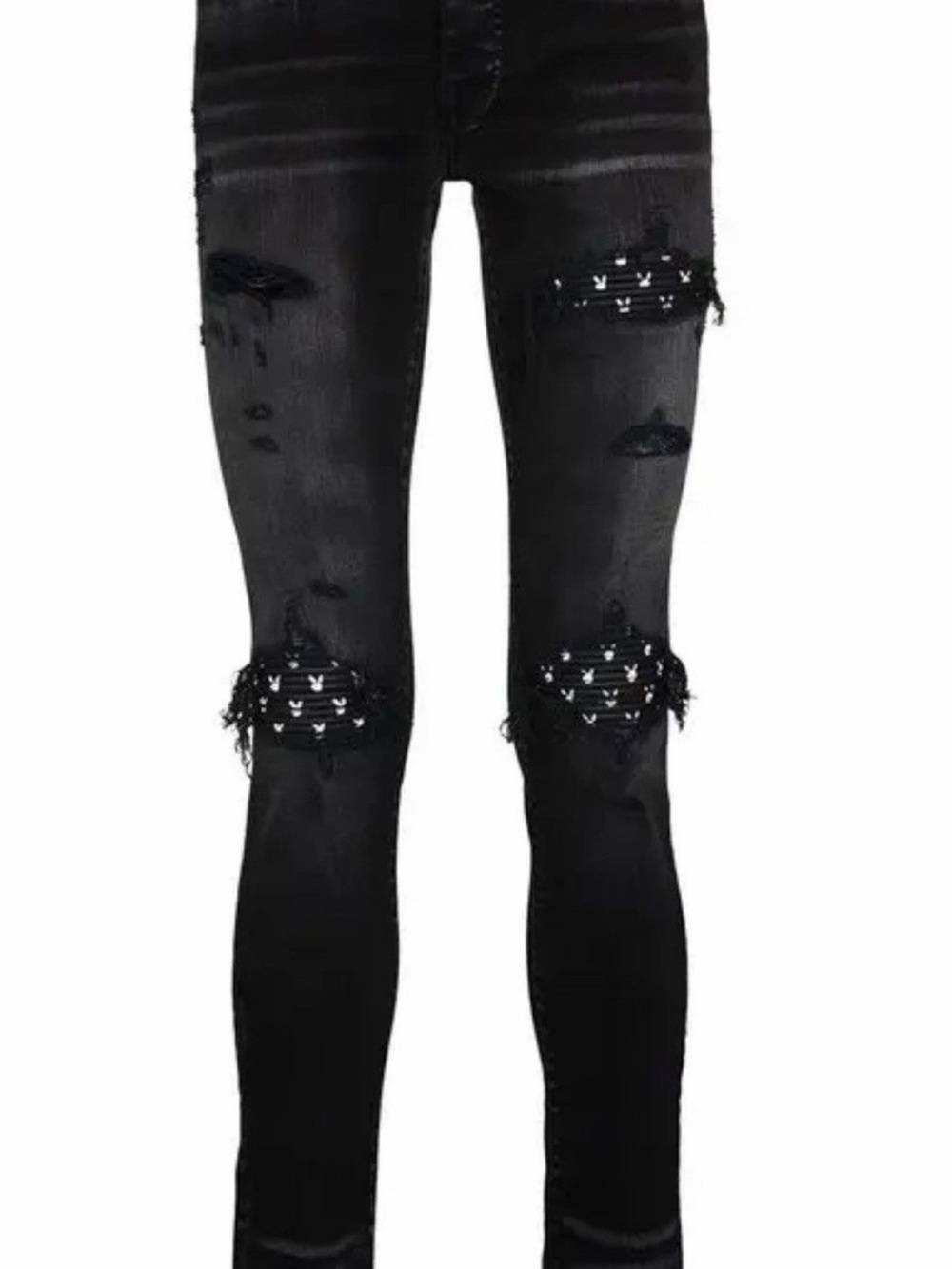 AMIRI X Playboy Mx1 Mended jean